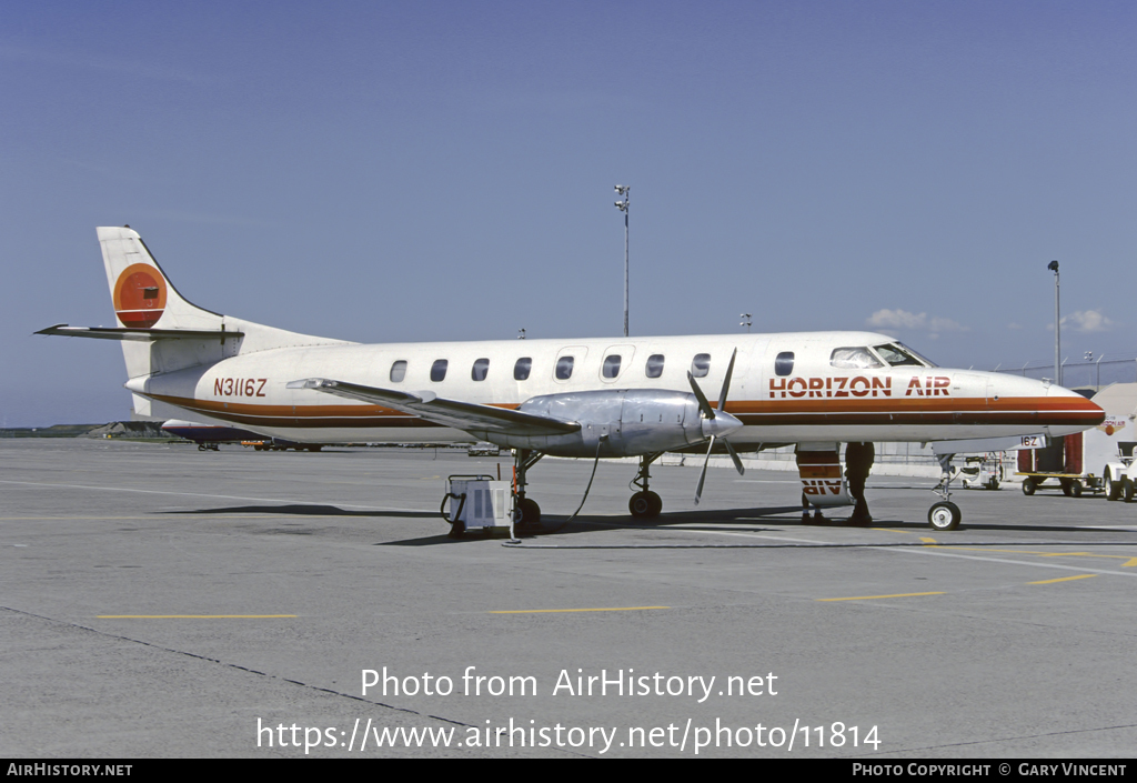 Aircraft Photo of N3116Z | Fairchild Swearingen Tp88 Metro III | Horizon Air | AirHistory.net #11814