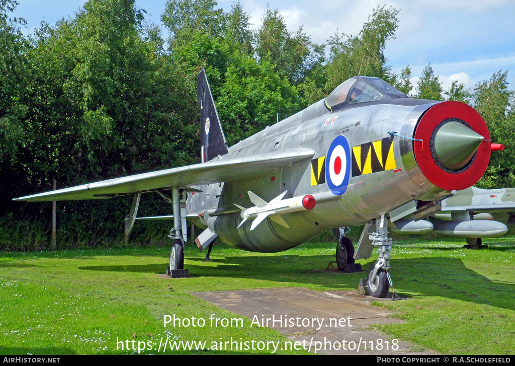 Aircraft Photo of ZF588 | English Electric Lightning F53 | UK - Air Force | AirHistory.net #11818