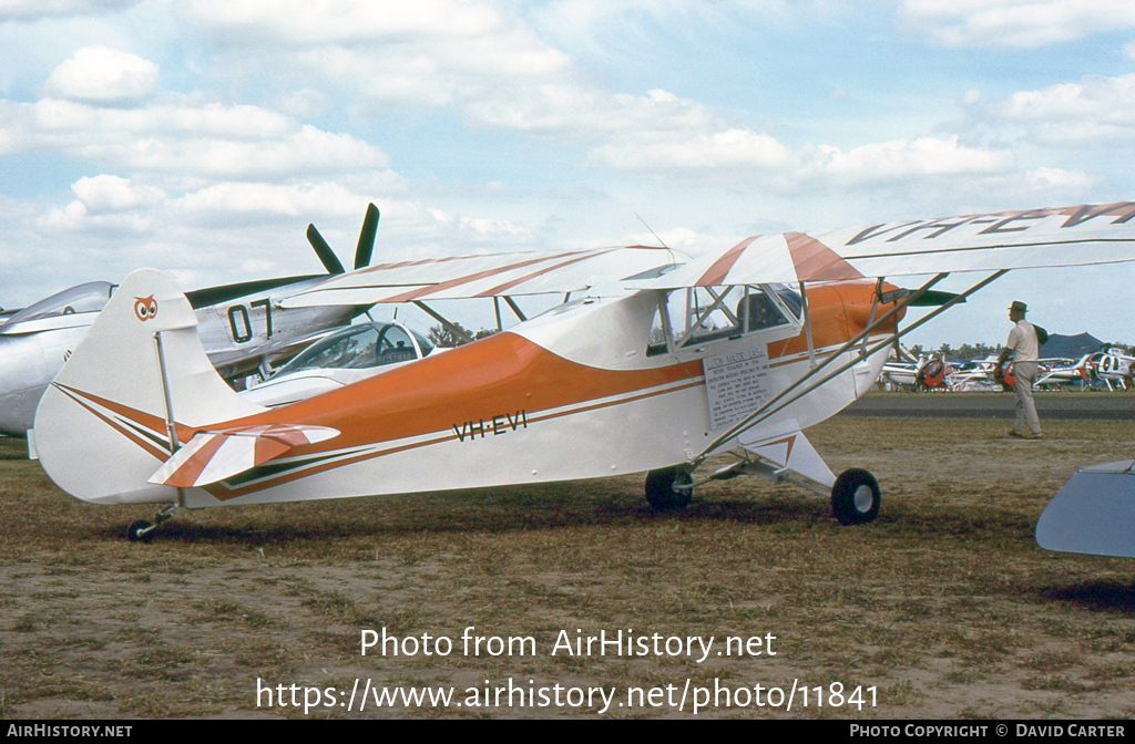 Aircraft Photo of VH-EVI | Luton LA-5A Major | AirHistory.net #11841