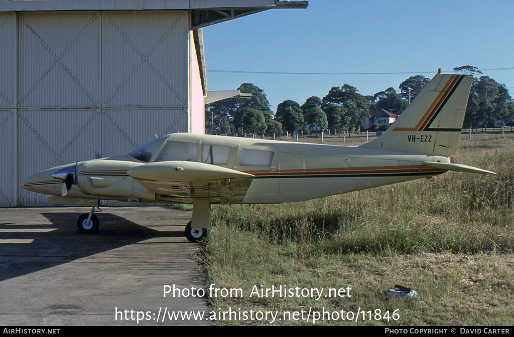 Aircraft Photo of VH-EZZ | Piper PA-34-200 Seneca | AirHistory.net #11846