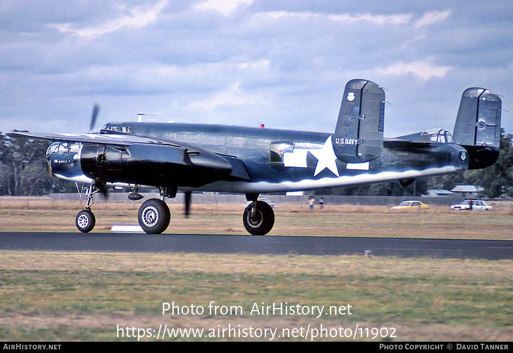 Aircraft Photo of N8196H | North American B-25J Mitchell | USA - Navy | AirHistory.net #11902