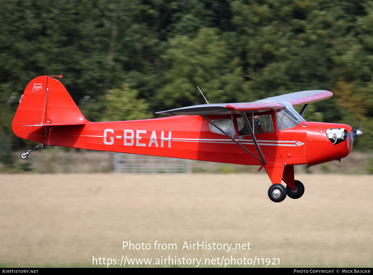 Aircraft Photo of G-BEAH | Auster J-2 Arrow | AirHistory.net #11921