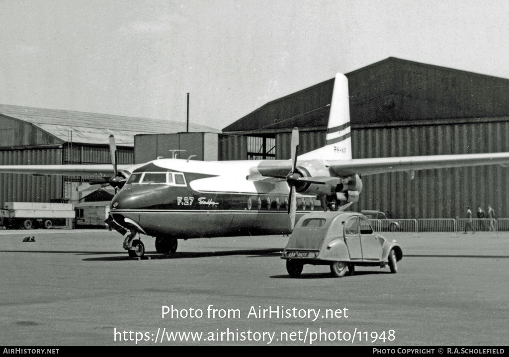 Aircraft Photo of PH-NVF | Fokker F27-100 Friendship | Fokker | AirHistory.net #11948