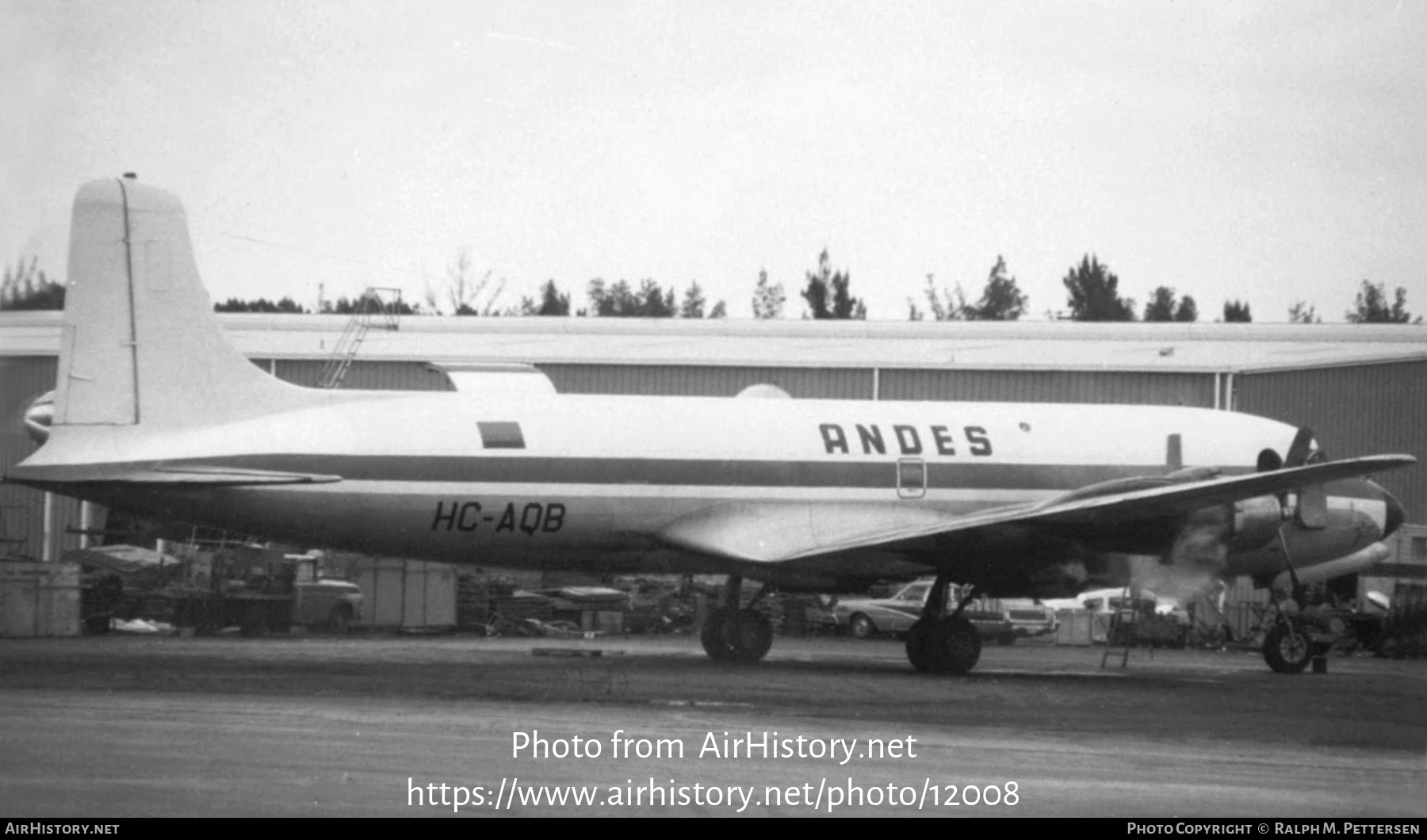 Aircraft Photo of HC-AQB | Douglas DC-6A | Andes Airlines | AirHistory.net #12008