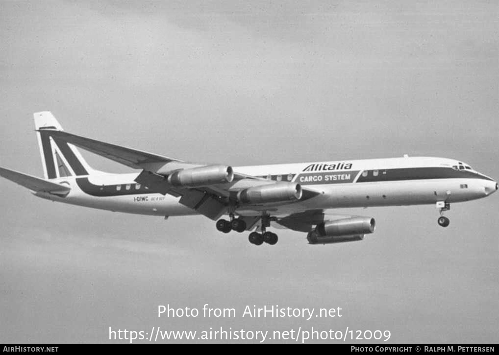 Aircraft Photo of I-DIWC | McDonnell Douglas DC-8-62H/CF | Alitalia Cargo System | AirHistory.net #12009