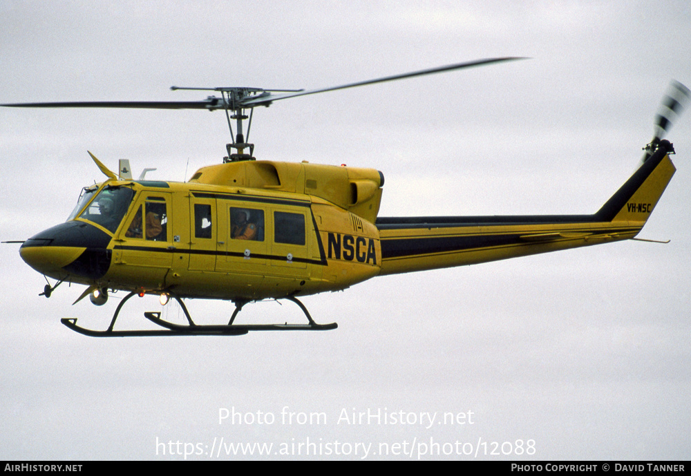 Aircraft Photo of VH-NSC | Bell 212 Twin Two-Twelve | NSCA - National Safety Council of Australia | AirHistory.net #12088