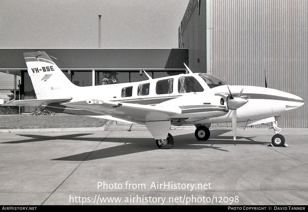 Aircraft Photo of VH-BSE | Beech 58 Baron | AirHistory.net #12098