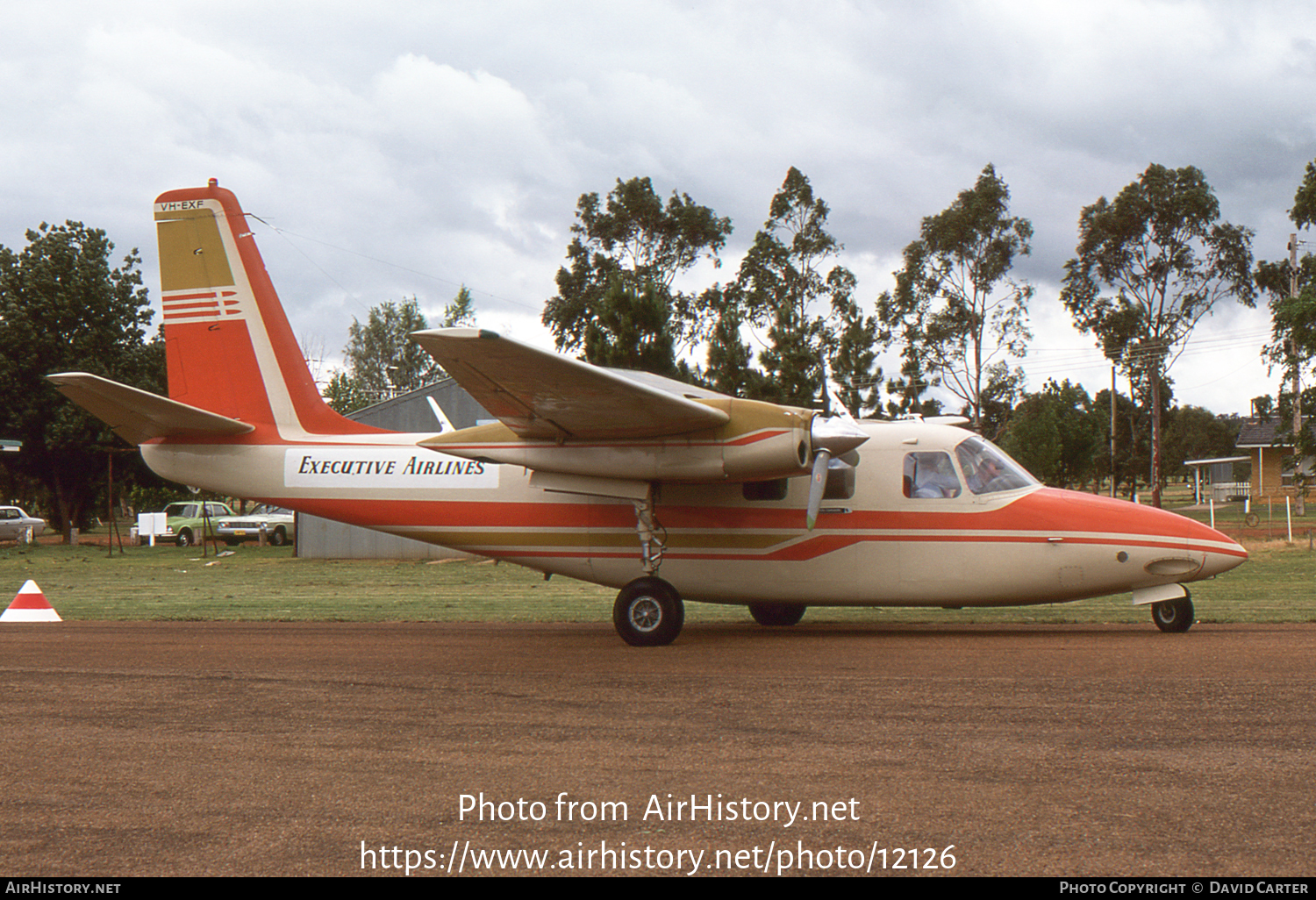 Aircraft Photo of VH-EXF | Aero Commander 500S Shrike Commander | Executive Airlines | AirHistory.net #12126