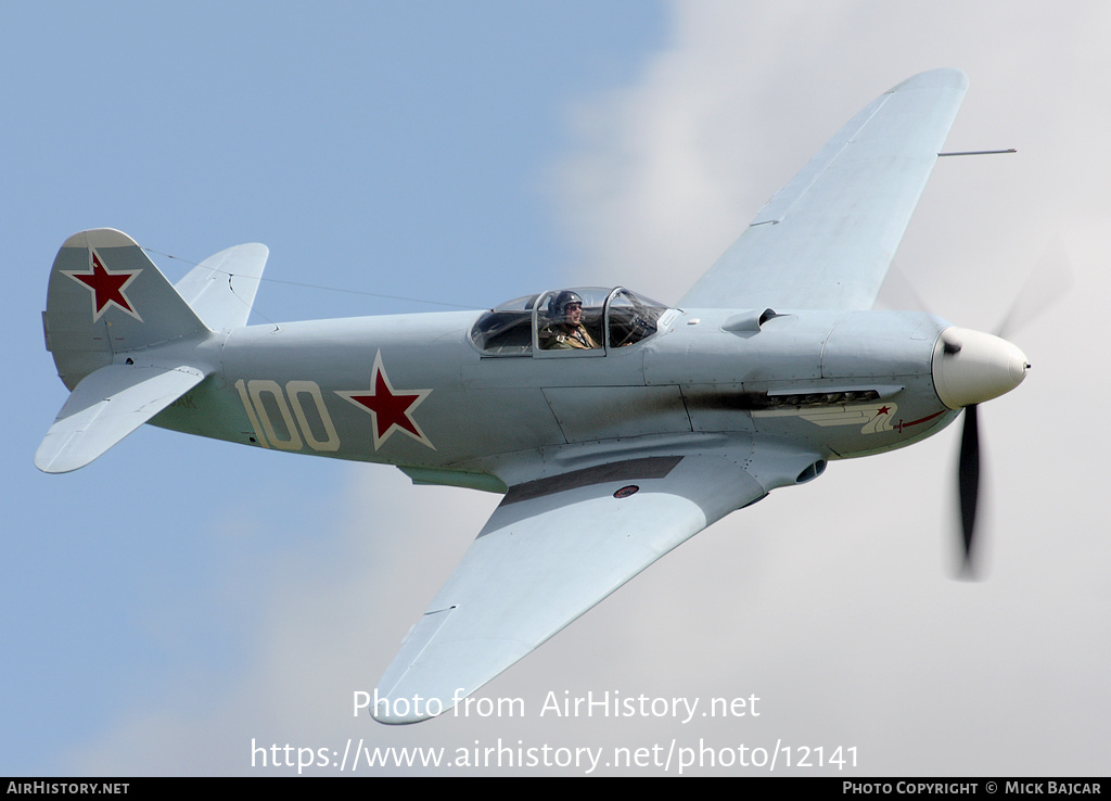 Aircraft Photo of D-FJAK / 100 white | Yakovlev Yak-3UA | Soviet Union - Air Force | AirHistory.net #12141