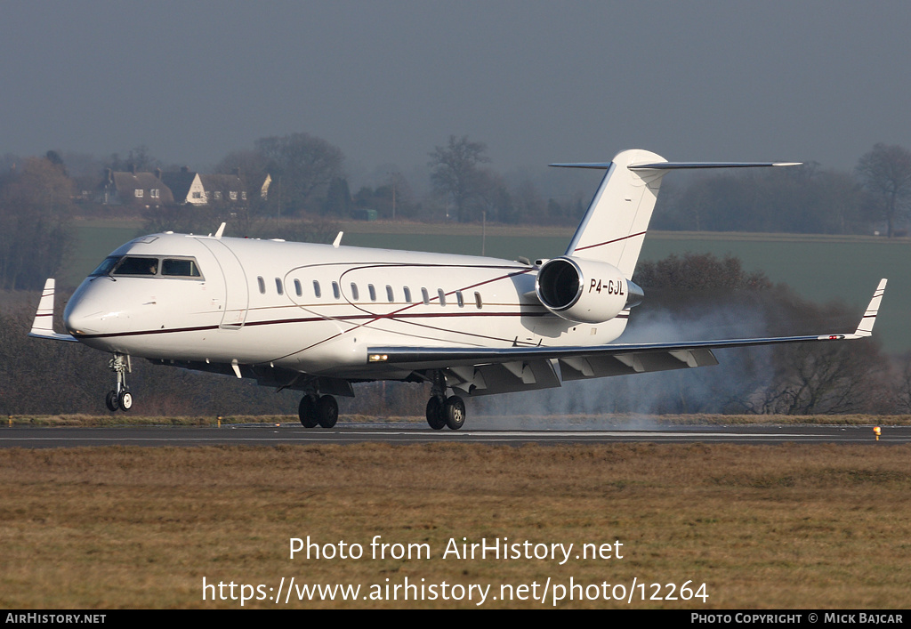 Aircraft Photo of P4-GJL | Bombardier Challenger 850 (CRJ-200SE/CL-600-2B19) | AirHistory.net #12264