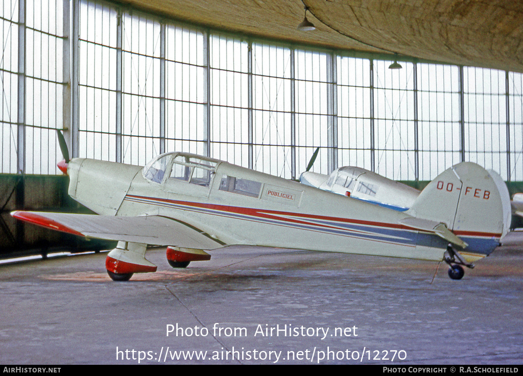 Aircraft Photo of OO-FEB | Percival P.31 Proctor 4 | Publiciel | AirHistory.net #12270