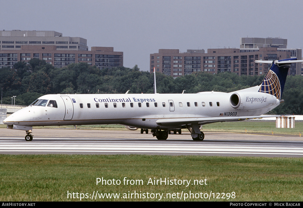 Aircraft Photo of N13903 | Embraer ERJ-145LR (EMB-145LR) | Continental Express | AirHistory.net #12298