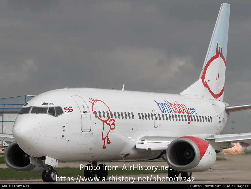 Aircraft Photo of G-TOYD | Boeing 737-3Q8 | Bmibaby | AirHistory.net #12342