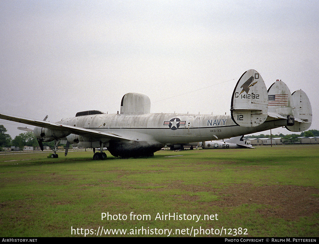 Aircraft Photo of 141292 | Lockheed NC-121K Warning Star | USA - Navy | AirHistory.net #12382