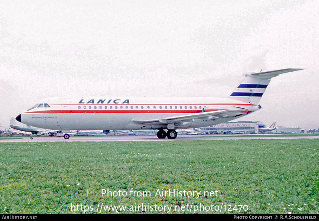 Aircraft Photo of AN-BBI | BAC 111-412EB One-Eleven | Lanica - Líneas Aéreas de Nicaragua | AirHistory.net #12470