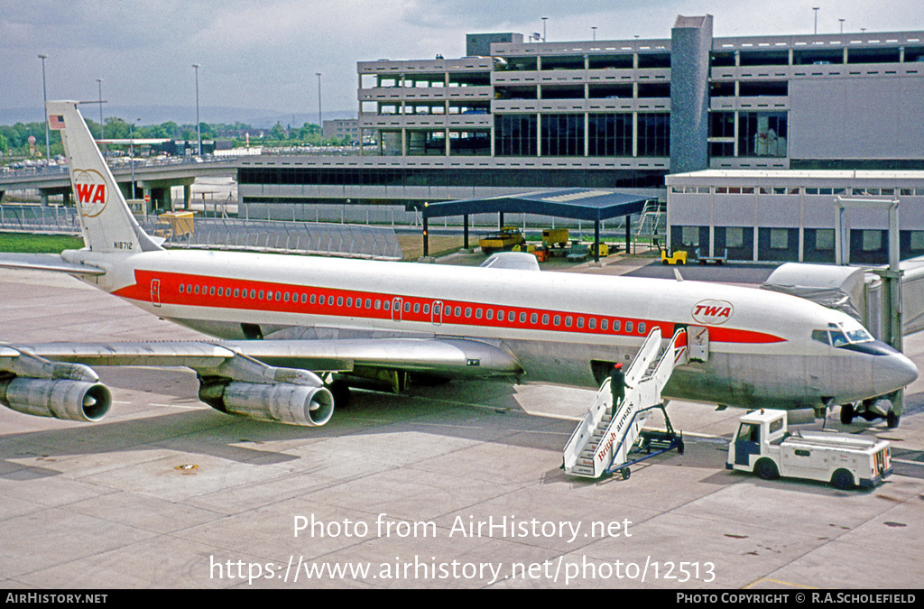 Aircraft Photo of N18712 | Boeing 707-331B | Trans World Airlines - TWA | AirHistory.net #12513