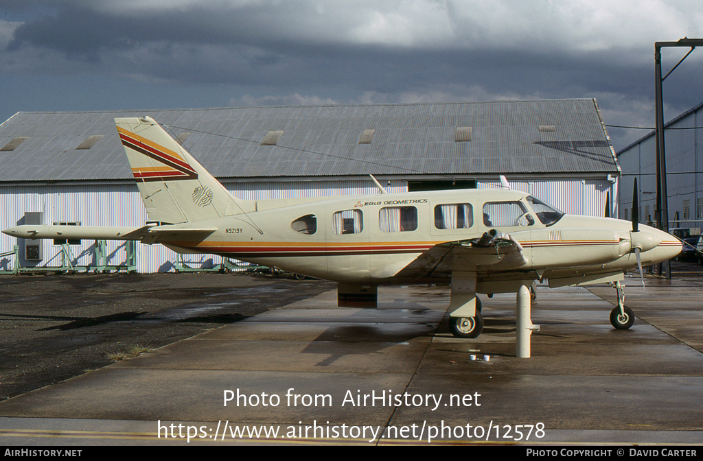 Aircraft Photo of N9219Y | Piper PA-31-310 Navajo | EG & G GeoMetrics | AirHistory.net #12578