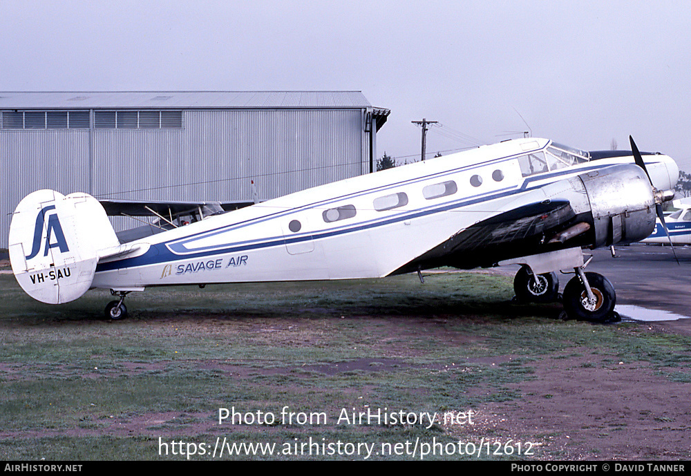 Aircraft Photo of VH-SAU | Beech D18S | Savage Air | AirHistory.net #12612