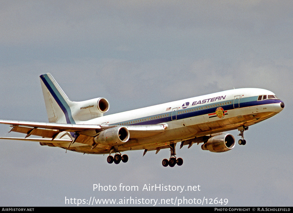 Aircraft Photo of N328EA | Lockheed L-1011-385-1 TriStar 1 | Eastern Air Lines | AirHistory.net #12649