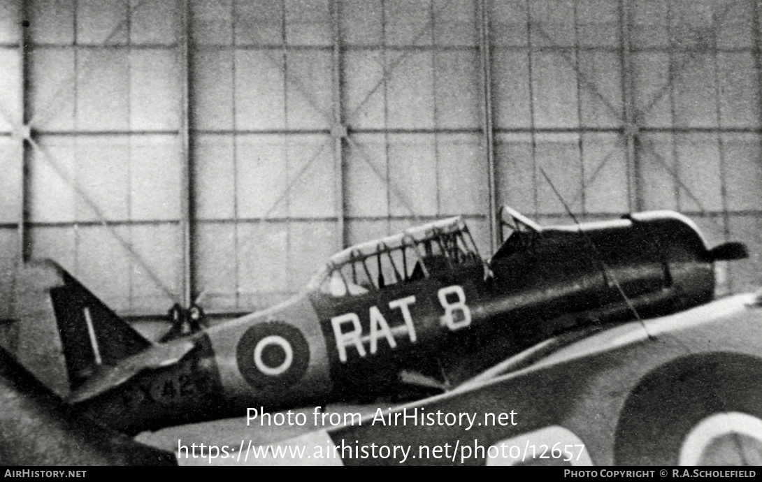 Aircraft Photo of FX427 | North American AT-16 Harvard IIB | UK - Air Force | AirHistory.net #12657