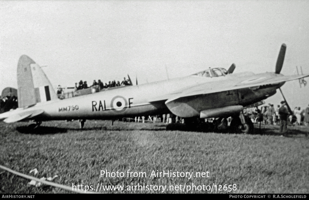 Aircraft Photo of MM790 | De Havilland D.H. 98 Mosquito NF30 | UK - Air Force | AirHistory.net #12658