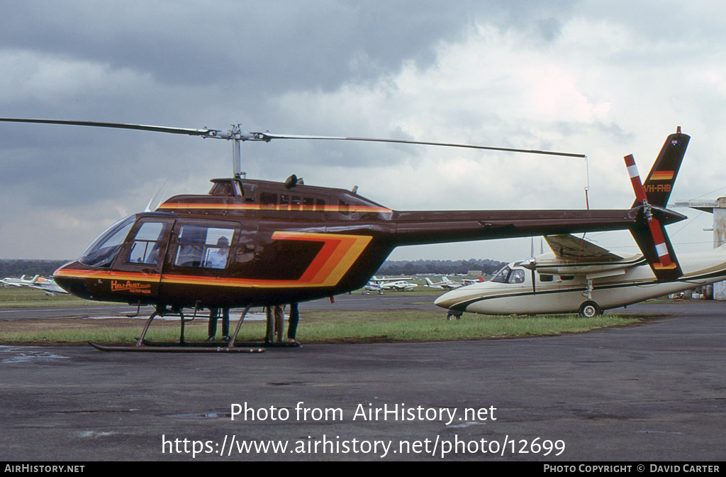 Aircraft Photo of VH-FHB | Bell 206B-2 JetRanger II | Heli-Aust | AirHistory.net #12699