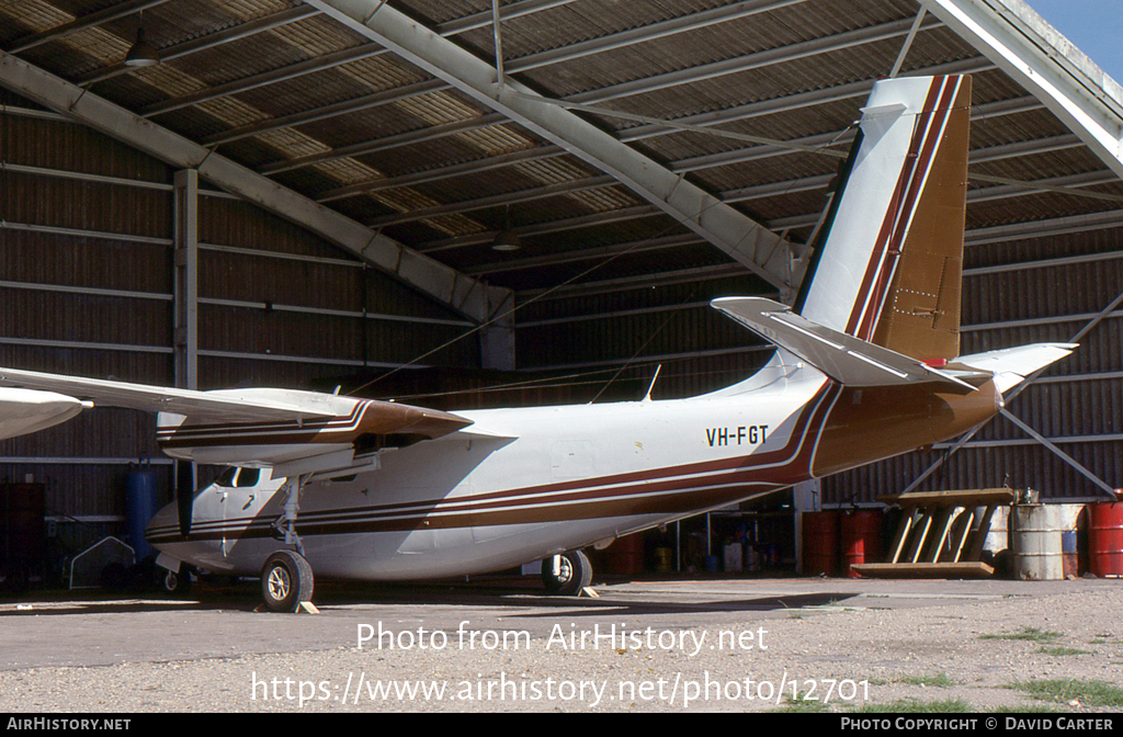 Aircraft Photo of VH-FGT | Rockwell 500S Shrike Commander | AirHistory.net #12701