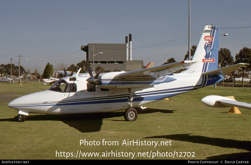 Aircraft Photo of VH-FGS | Rockwell 500S Shrike Commander | Heinz Greenseas | AirHistory.net #12702