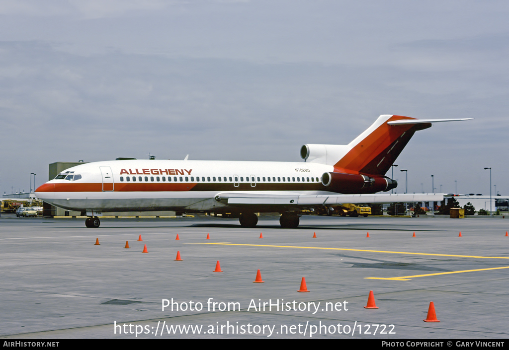 Aircraft Photo of N7028U | Boeing 727-22 | Allegheny Airlines | AirHistory.net #12722