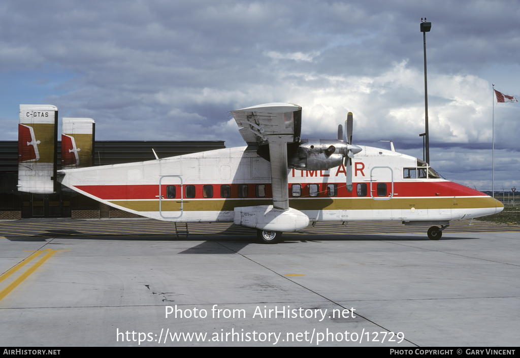 Aircraft Photo of C-GTAS | Short 330-100 | Time Air | AirHistory.net #12729