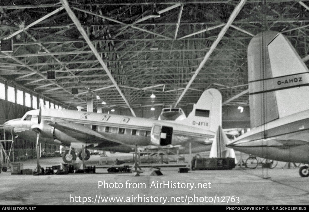 Aircraft Photo of D-AFIX | Vickers 610 Viking 1B | KHD - Karl Herfurtner Dusseldorf | AirHistory.net #12763