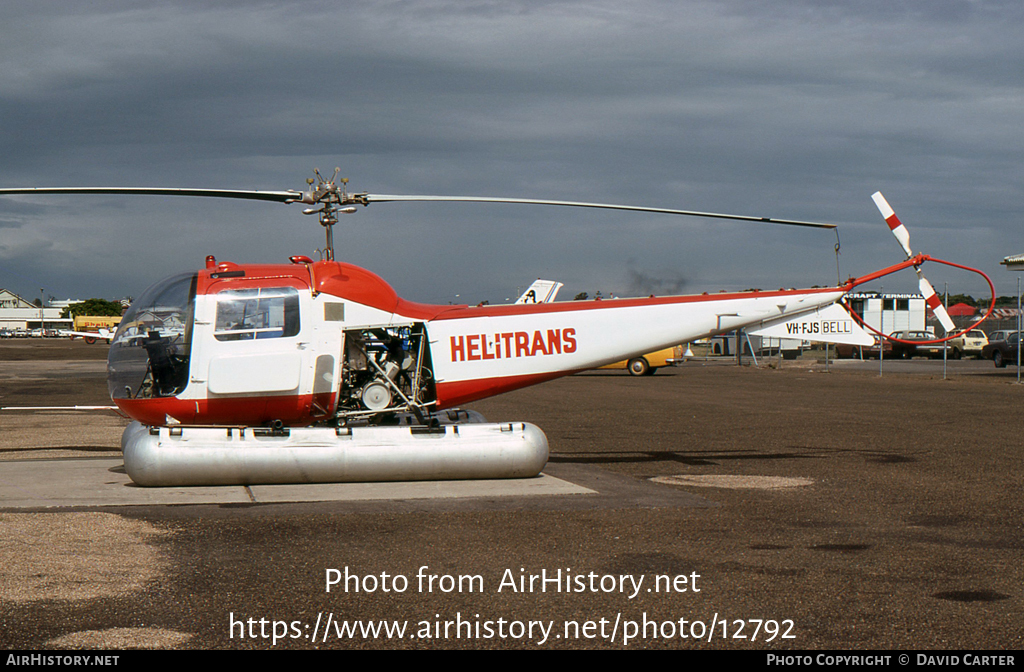 Aircraft Photo of VH-FJS | Bell 47J-2A Ranger | Helitrans | AirHistory.net #12792