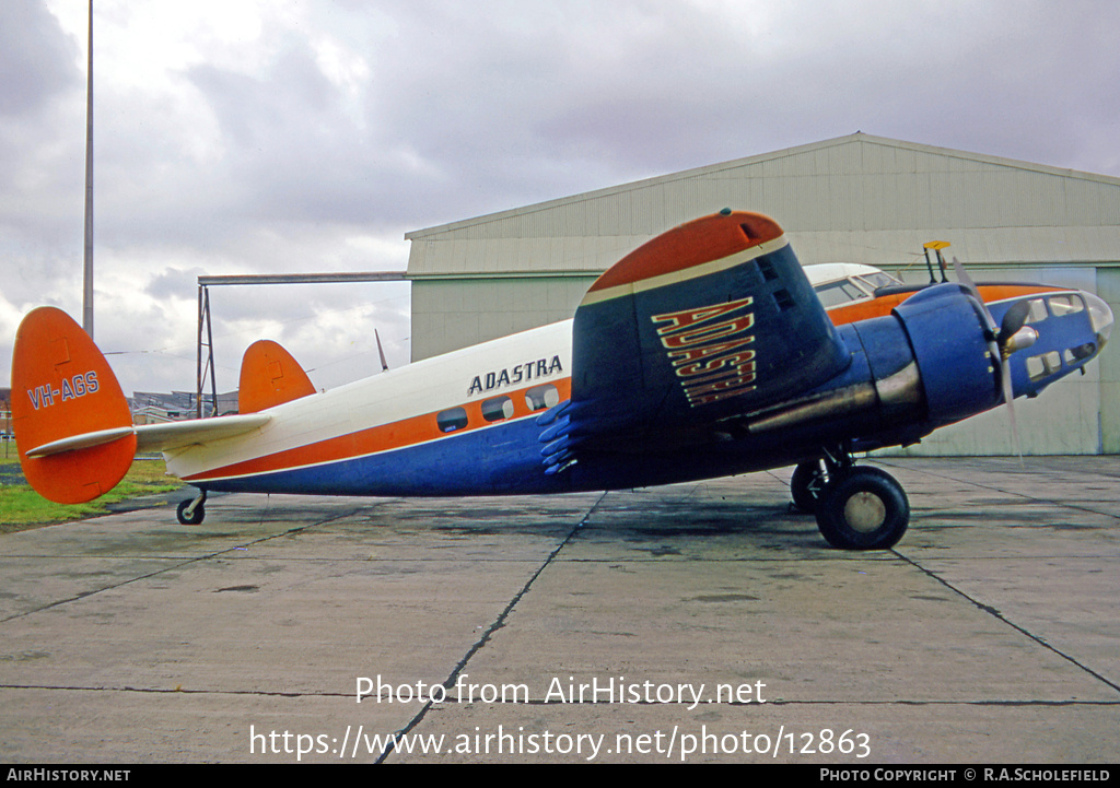 Aircraft Photo of VH-AGS | Lockheed 414 Hudson Mk.III | Adastra Aerial Surveys | AirHistory.net #12863