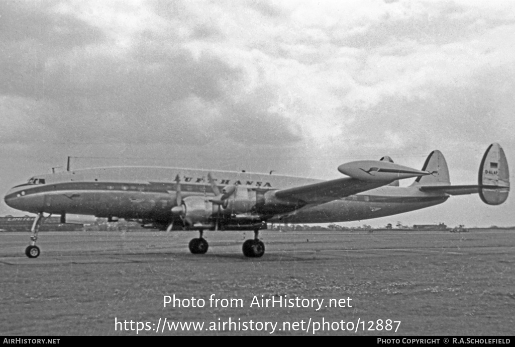 Aircraft Photo of D-ALAP | Lockheed L-1049G Super Constellation | Lufthansa | AirHistory.net #12887