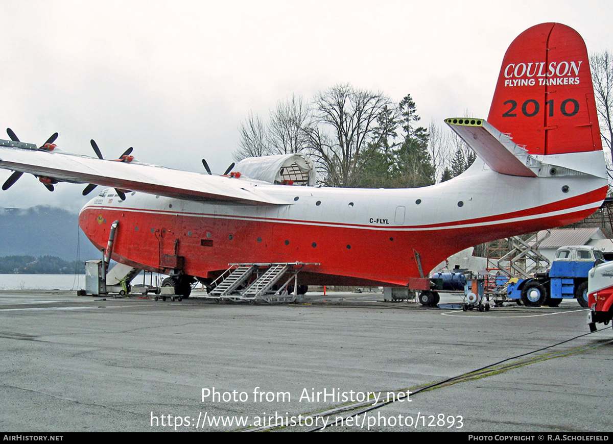 Aircraft Photo of C-FLYL | Martin JRM-3/AT Mars | Coulson Flying Tankers | AirHistory.net #12893