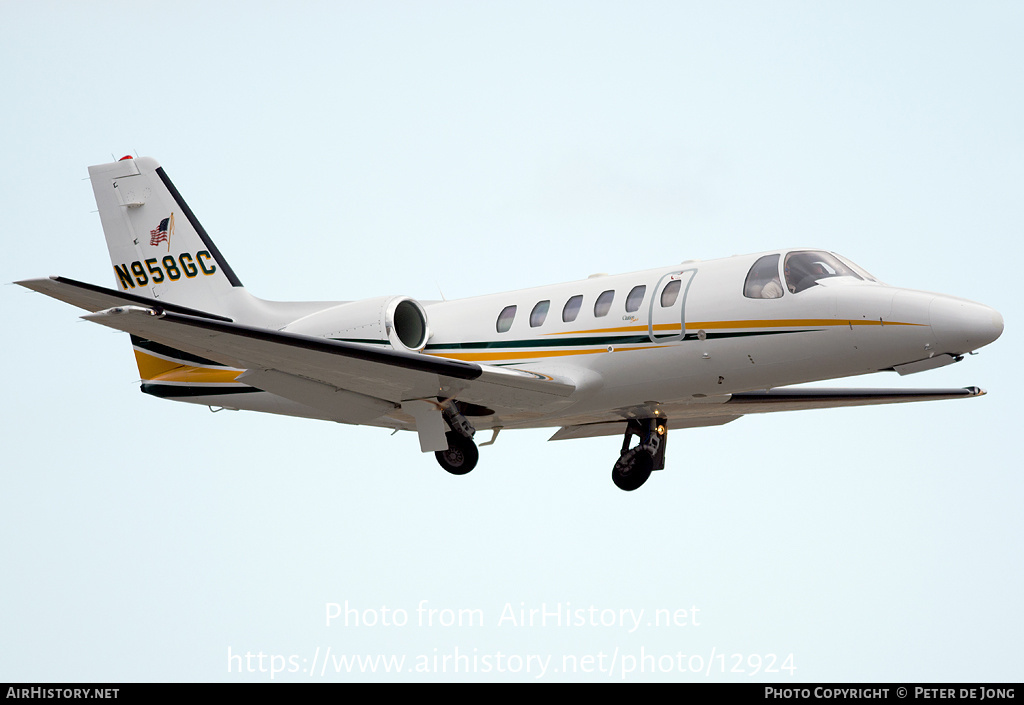 Aircraft Photo of N958GC | Cessna 550 Citation Bravo | AirHistory.net #12924