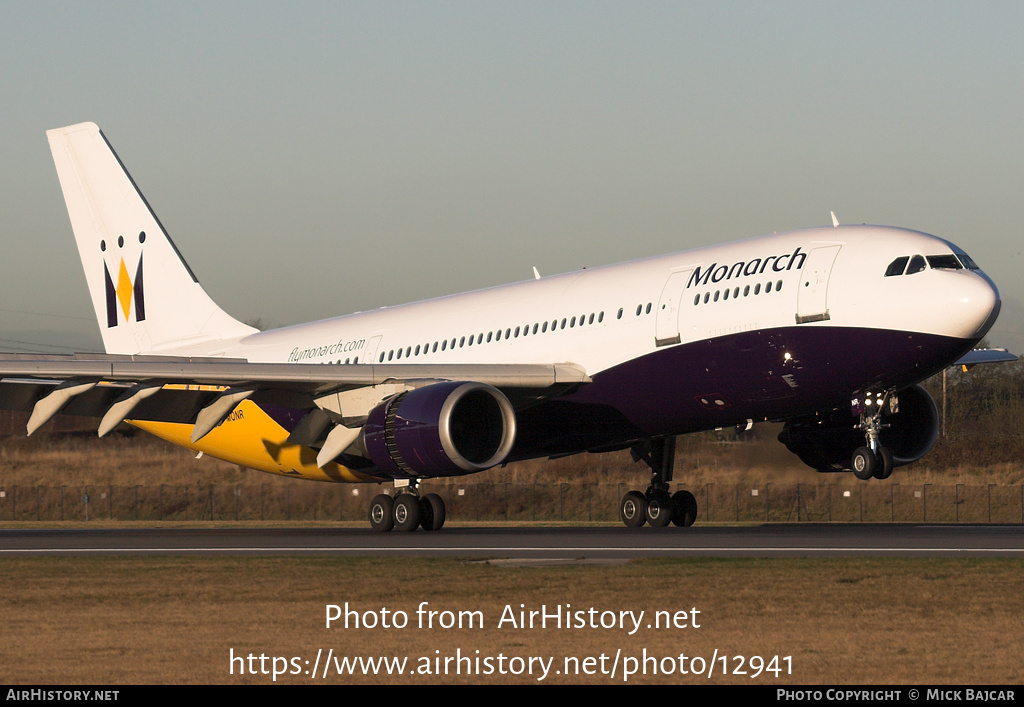 Aircraft Photo of G-MONR | Airbus A300B4-605R | Monarch Airlines | AirHistory.net #12941