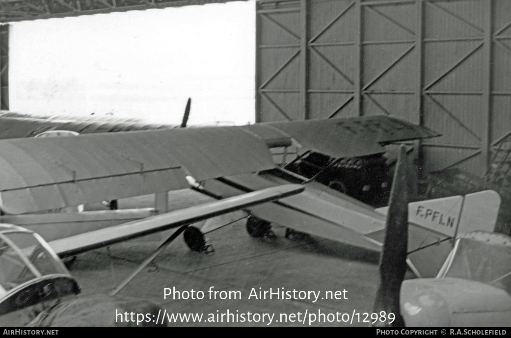 Aircraft Photo Of F Pfln Caudron C 109 Airhistory Net 129