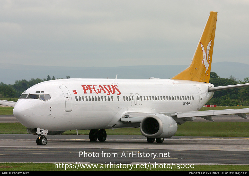 Aircraft Photo of TC-APR | Boeing 737-4Y0 | Pegasus Airlines | AirHistory.net #13000