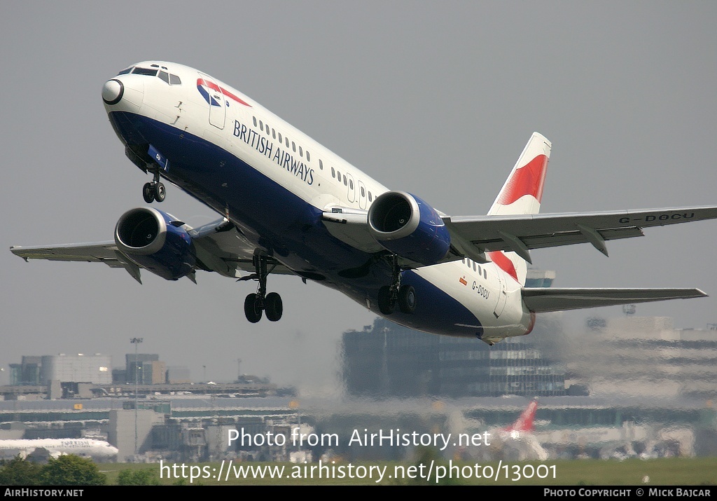 Aircraft Photo of G-DOCU | Boeing 737-436 | British Airways | AirHistory.net #13001