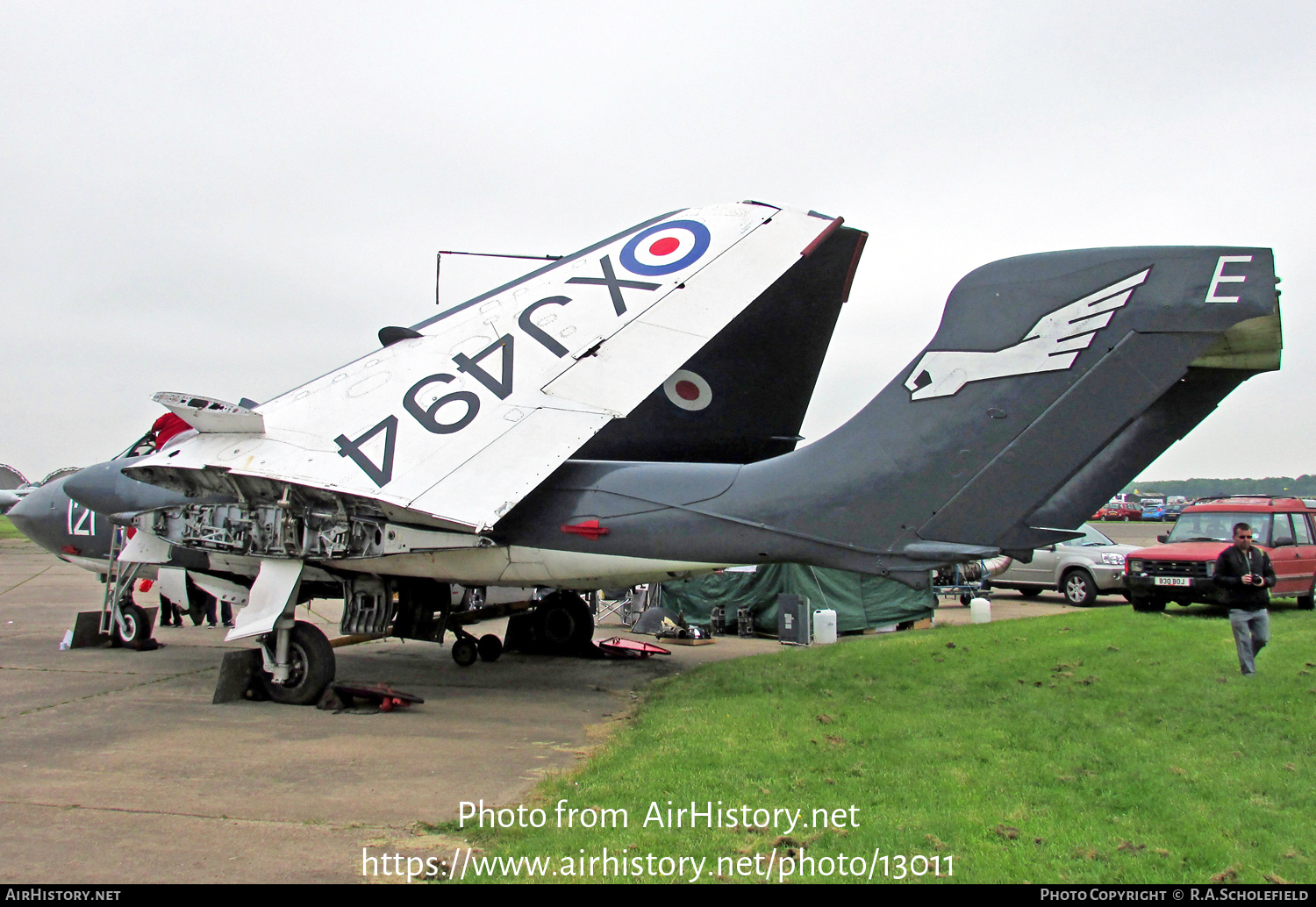 Aircraft Photo of XJ494 | De Havilland D.H. 110 Sea Vixen FAW2 | UK - Navy | AirHistory.net #13011