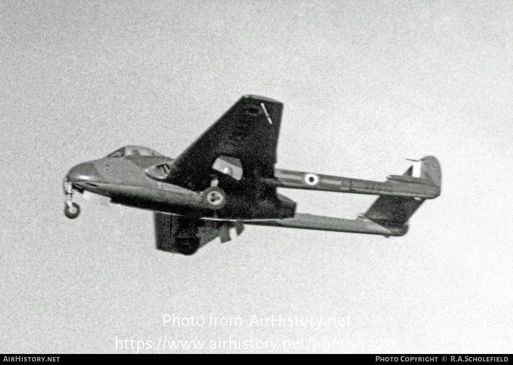 Aircraft Photo of VV632 | De Havilland D.H. 100 Vampire FB5 | UK - Air Force | AirHistory.net #13031