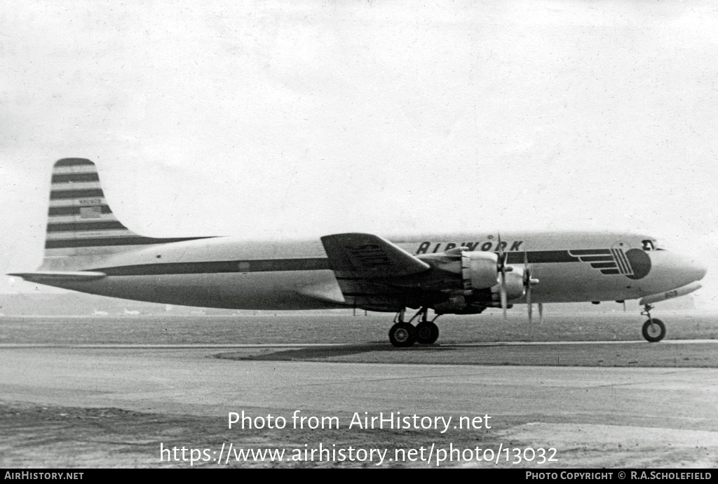 Aircraft Photo of N90809 | Douglas DC-6A | Airwork | AirHistory.net #13032