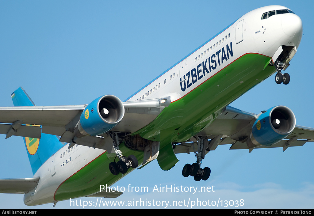 Aircraft Photo of VP-BUZ | Boeing 767-33P/ER | Uzbekistan Airways | AirHistory.net #13038