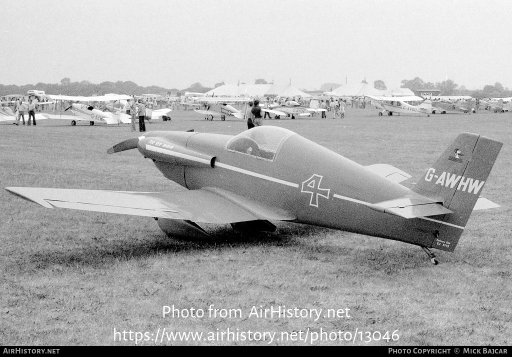 Aircraft Photo of G-AWHW | Rollason Beta B2A | AirHistory.net #13046