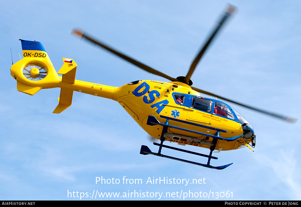 Aircraft Photo of OK-DSD | Eurocopter EC-135T-2 | DSA - Delta System-Air | AirHistory.net #13061