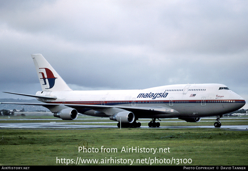 Aircraft Photo of 9M-MPE | Boeing 747-4H6 | Malaysia Airlines | AirHistory.net #13100