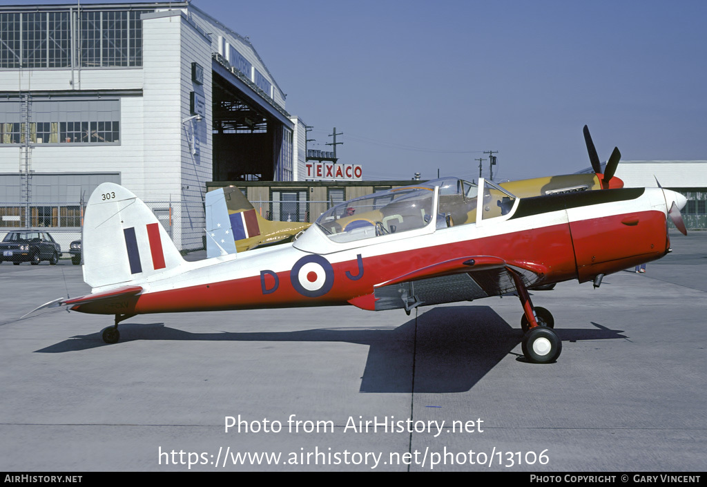 Aircraft Photo of C-FCXV | De Havilland Canada DHC-1B-2-S3 Chipmunk | AirHistory.net #13106