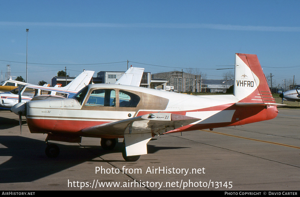 Aircraft Photo of VH-FRO | Mooney M-20C Mark 21 | AirHistory.net #13145