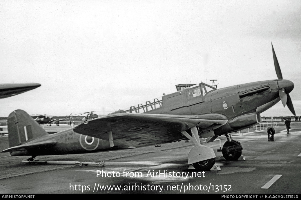 Aircraft Photo of N1854 | Fairey Fulmar II | UK - Navy | AirHistory.net #13152